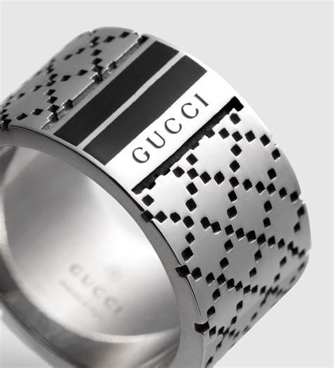 gucci rings men's|gucci men's wedding band.